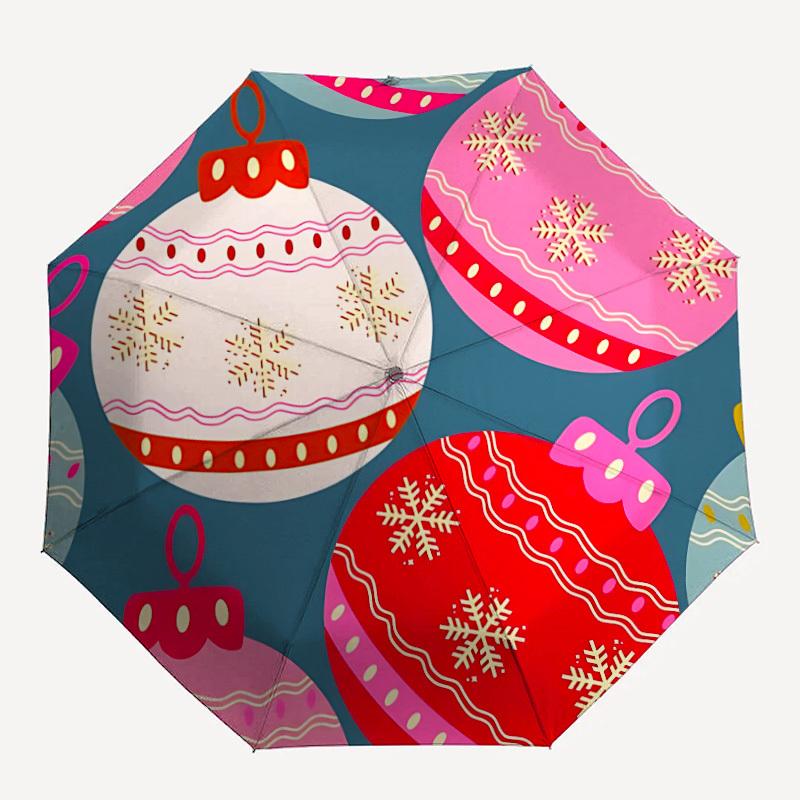 1pc ornaments Automatic Open/Close Umbrella, Lightweight for Women/Men, Perfect Gift - for Everyday or Holiday Eventsyy251127067
