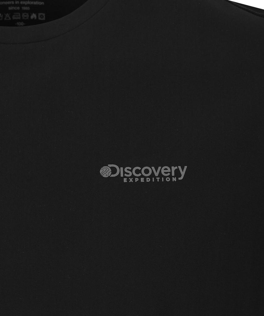 DISCOVERY EXPEDITION Мужская футболка для бега с высокой производительностью (черный)