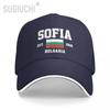 Бейсболка Болгария EST.1908 Sofia Capital Unisex WoUnisex Unisex Хип-хоп Сэндвич-кепки Snapback Кепка для гольфа Рыбалка