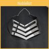 Fashionable Color Solid V Shaped Hollow Design Women Metal Collar Necklace