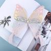 Hairpin Organza Fabric Butterfly Appliques Embroidered Patch Apparel Accessories Clothing Stickers