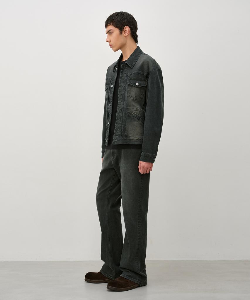 INSILENCE Denim Ranch Jacket Khaki