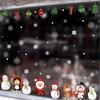 Fanxi Christmas and New Year Static Stickers for Children's Rooms and Kindergarten Window Decoration