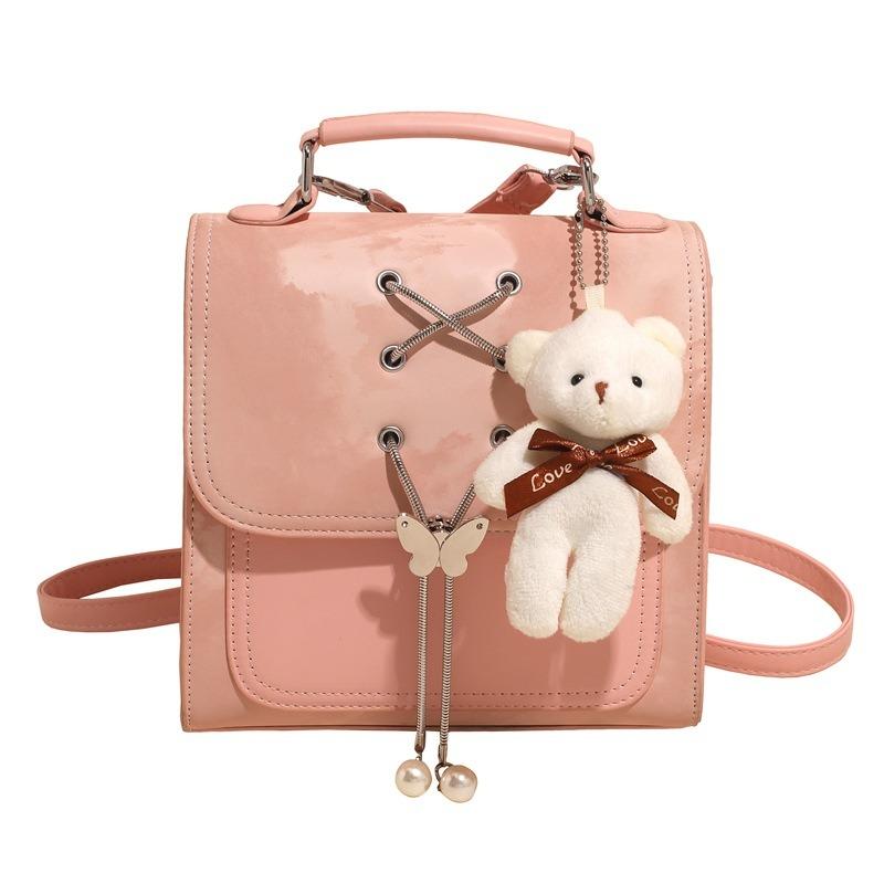 Commuter Backpack Women's New Shoulder High Sense Popular Fashion Versatile Schoolbag College Student Handbag