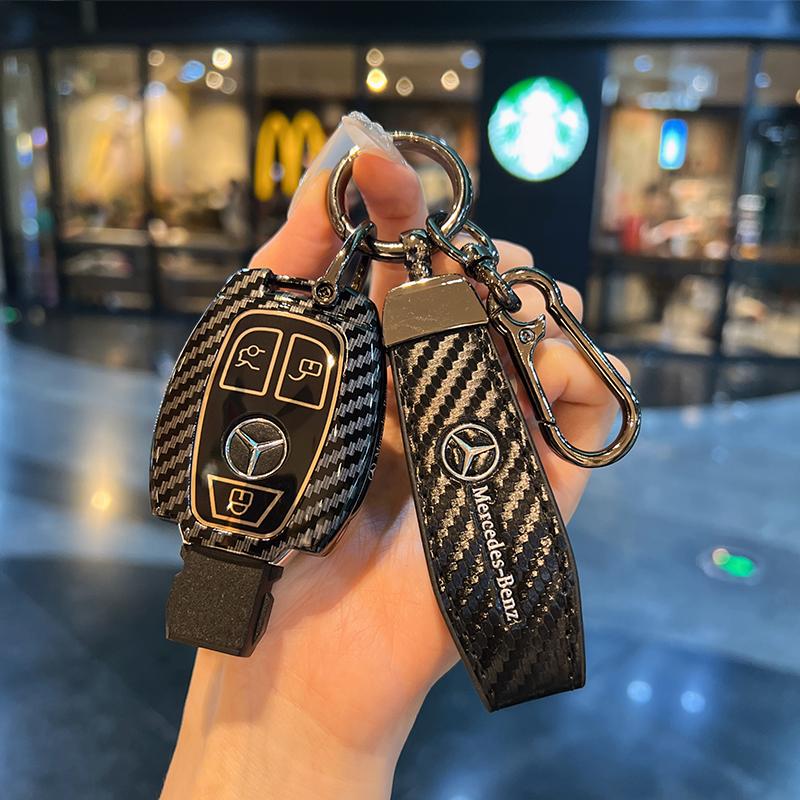 TGM3 NEW Car Key Case Cover Key Bag for Mercedes Benz A B C S Class AMG GLA CLA GLC W176 W221 W204 W205 Holder Shell Keychain
