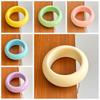 Bohemian Round Wide Bracelet Solid Color Retro  Hand Ring Cute Acrylic Bangle  Decoration