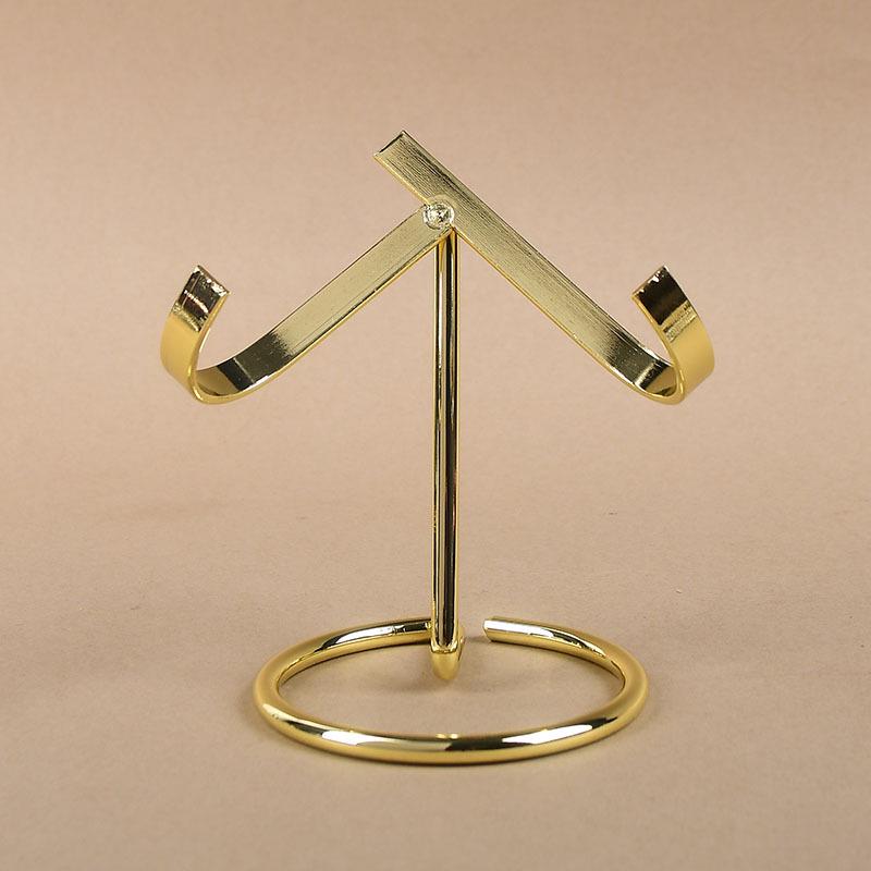 Amethyst Crystal Cluster with Jade Base and Metal Display Stand