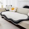 Special-Shaped Chenille Sofa Cushion Four Seasons Universal Non-Slip High-End Sofa Cover Cushion Cover Towel