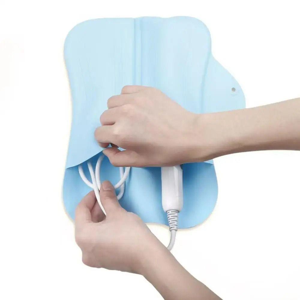 Силиконовый защитный чехол для щипцов для завивки волос, нескользящая сумка для хранения выпрямителя для волос, инструмент для укладки волос