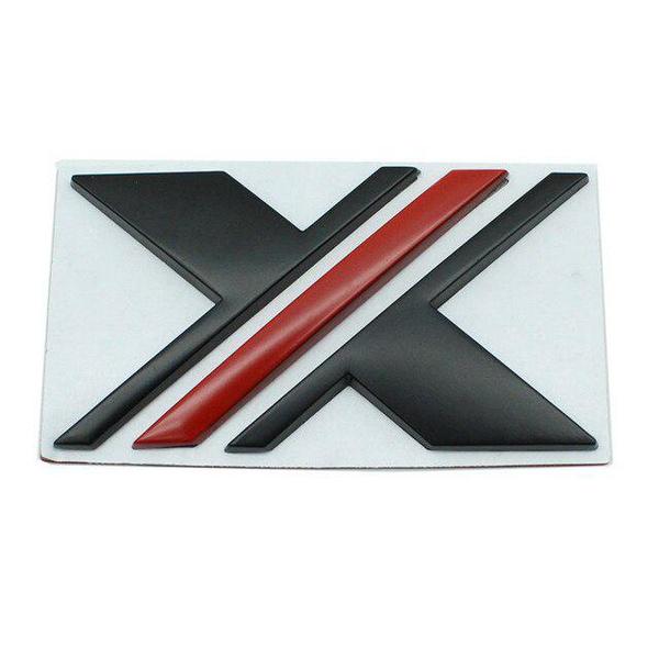 Car 3D Metal X XPOWER Logo Trunk Body Badge Emblem Decals Sticker For MG 3 7 5 6 EZS TF ZR ZS HS GS GT Hector RX5 RX8