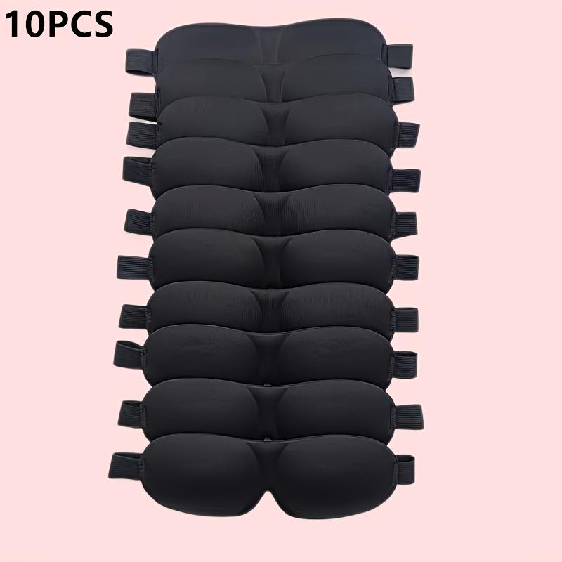 Маска для глаз Sleep Pure Black 3D с трехмерным светоблокирующим эффектом 1 шт, 5 шт, 10 шт