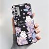 Чехол для Nokia G42 G310 5G Корпус Роскошный Милый Кролик Любовь Смешной Мультяшный Мягкий Силикон Черный ТПУ Защитный Чехол для Телефона Задняя Крышка