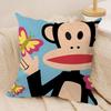 Cute PPaul FFrankk Fashion Cushion Cover Pillowcase Ultra Soft Skin Friendly Fabric Cloud Like Comfort  Concealed Zipper
