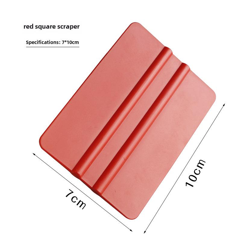 Яркий пластиковый мягкий скребок для наклеек на стены и автомобильных пленок