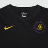 Nike Толстовка с капюшоном X NBA Youth Los Angeles Lakers с маленьким логотипом, с круглым вырезом, удобная, приятная для кожи, простая, с длинным рукавом, детская, черная 3Z2B7BBKY-LAK