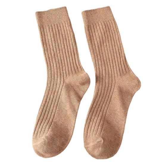 1 пара женских носков средней длины без запаха в японском стиле, высокоэластичные, нескользящие, дышащие, мягкие, впитывающие пот, не садятся, спортивные хлопковые носки