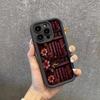 Чехол для телефона с цветочным модным узором для iPhone 17 Air 16 15 14 13 12 11 Pro Max iPhone X XS XR 16 PLUS Бампер Конфетный Мягкий Чехол