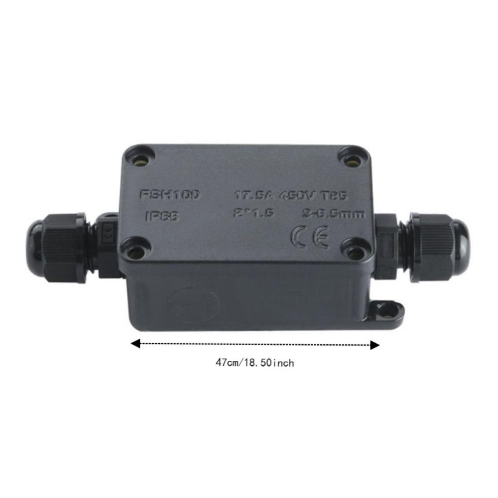 2-Way 3-Way Sealed Junction Box Waterproof Electrical Cable Box IP66 Junction Box Garden Projects
