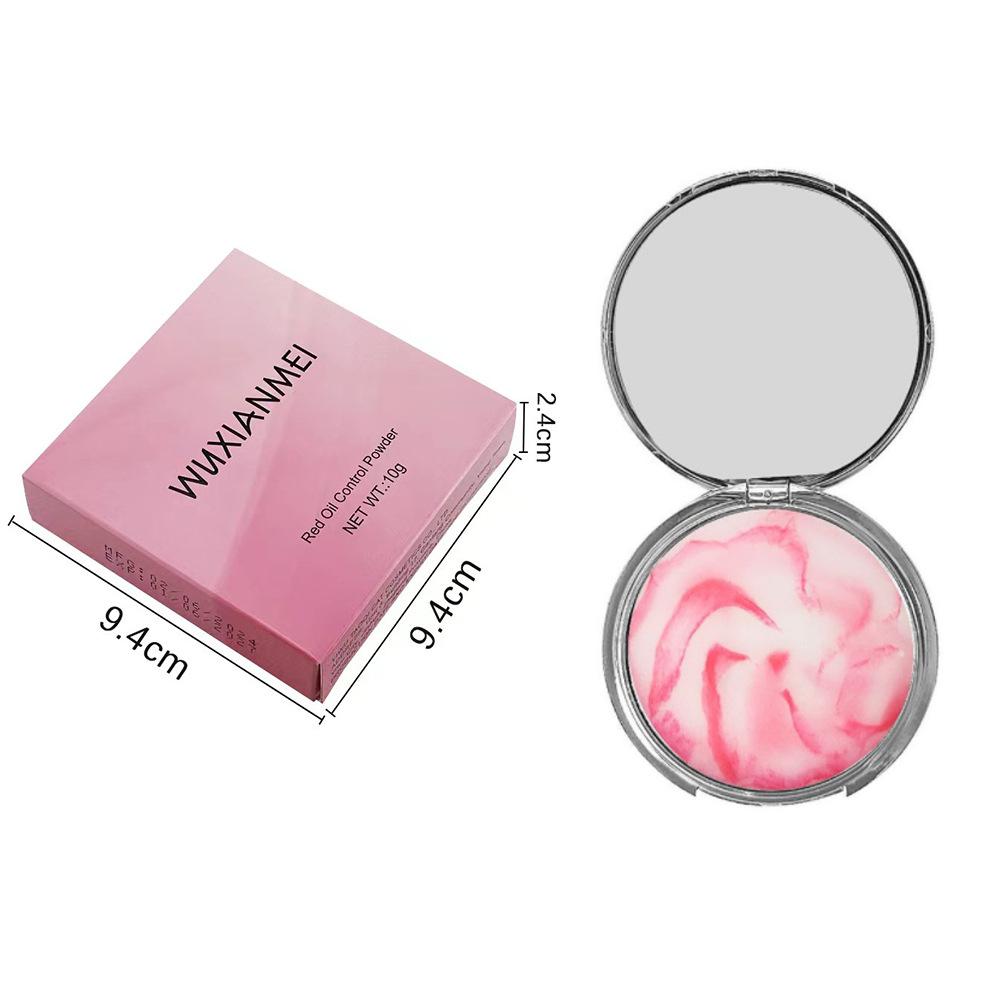 Пудра для фиксации макияжа Матовый праймер Бальзам для лица Макияж Долговечный водостойкий косметический консилер для контроля жирности Водостойкая и устойчивая к поту прессованная пудра