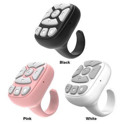 Мини-пульт для мобильного телефона, совместимый с Bluetooth, селфи-палка, контроллер камеры, контроллер для селфи и видео на кончике пальца для iPhone iPad