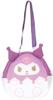 Сумка через плечо Skater Сетчатая ткань Sanrio Kuromi Вырезная SBM1D-A