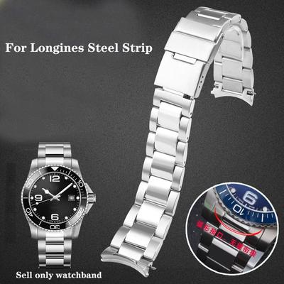 Высококачественный браслет из нержавеющей стали для часов Longines Conquest HydroConquest серии L3.841 21 мм Мужские аксессуары для часов