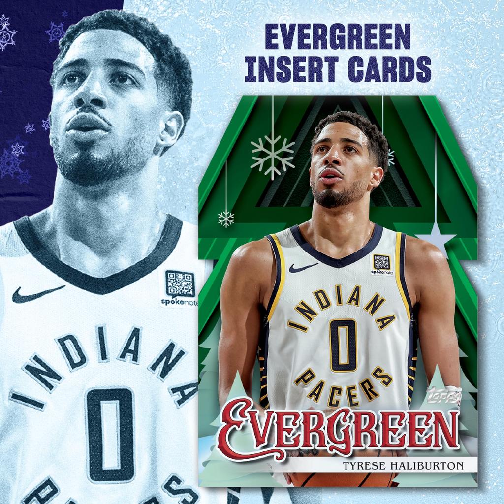 2025 Topps Holiday Баскетбольный Календарь-Обратный Отсчет Запечатанный на Фабрике - -