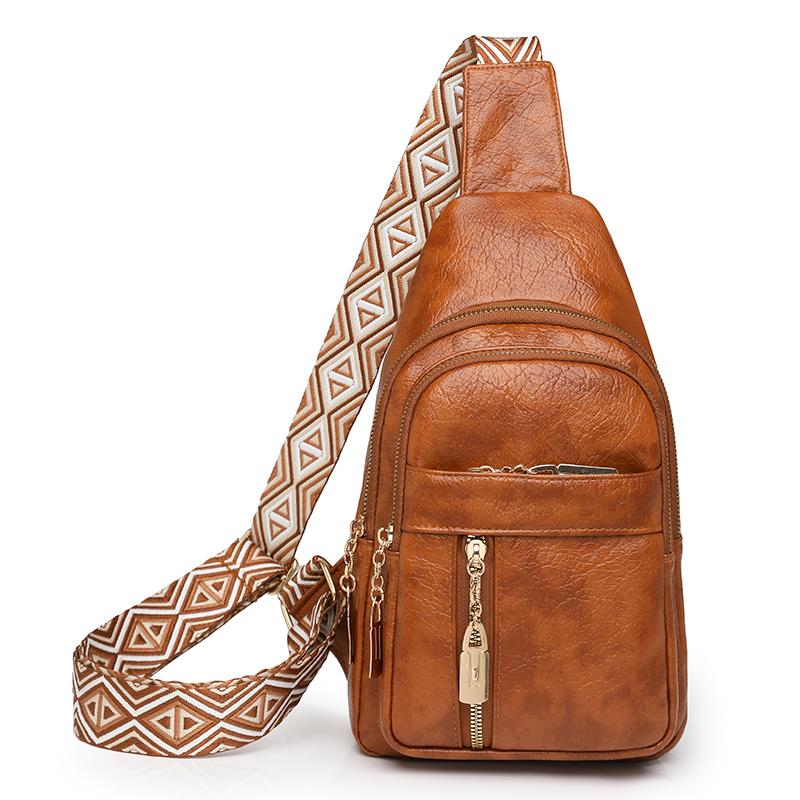 Женская нагрудная сумка, сумка на пояс, винтажная сумка через плечо