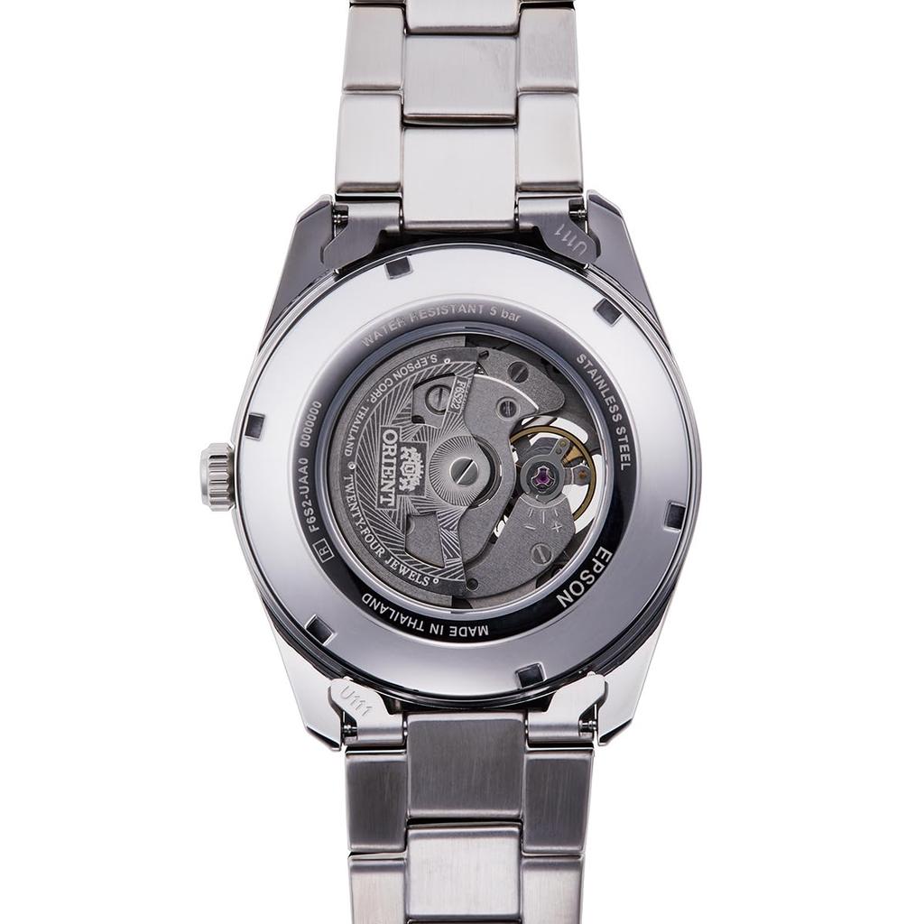 Orient Современные автоматические часы с открытым сердцем с японской гарантией RN-AR0001B Мужской полускелетонный дизайн, Черный, Производителя