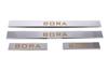 Door Sills Carmos (4 Pcs, Stainless Steel) for Volkswagen Bora 1998-2004