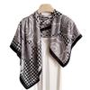 Vintage Plaid Printed Square Scarf For Women Fashion Accessory