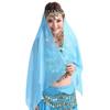 Chiffon Indian Dance Headband 150cm Women Headdress Fashion Belly Dancing Scarf  Show Costumes