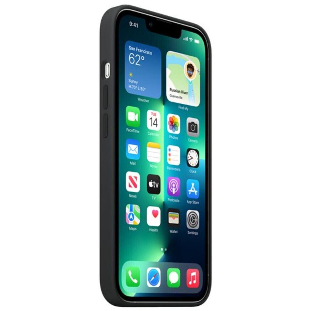 Силиконовый чехол Apple с MagSafe для Apple iPhone 13 Pro - Полуночный черный - MM2K3ZM/A