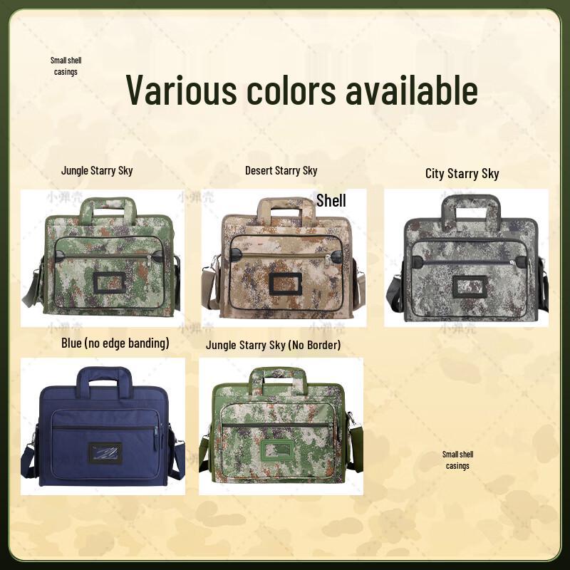 Military Style Camouflage Laptop Briefcase