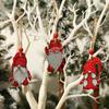 Christmas Ornaments Colorful Wooden Crafts Xmas Decor Hanging Crafts