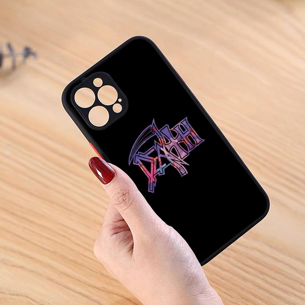 Чехол для телефона Old Deaths Mental Rock Черный Матовый Для IPhone 16 Pro Max 15 13 12 11 14 Pro Max Mini Plus SE2020 XS Max XR