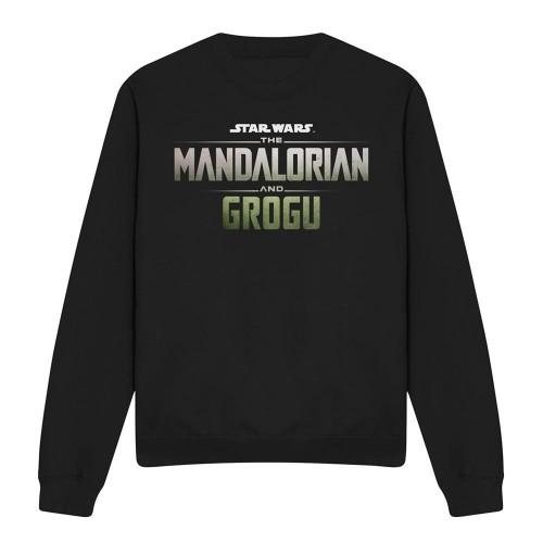 The Mandalorian & Grogu Unisex Adult Movie Logo Sweatshirt
