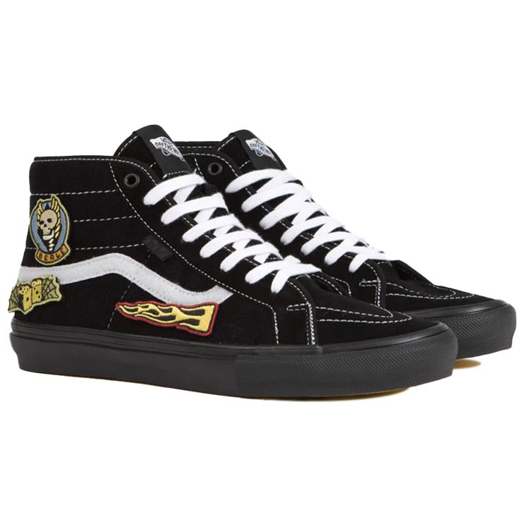Илайджа Берле x Vans Skate Sk8-Hi Decon Черные Унисекс Кроссовки VN0A5KYBBKA