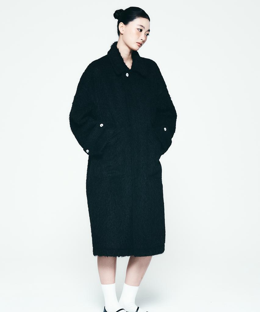 SOIFUCAN Comfy Loose Fit Soft Touch Duffle Coat