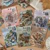 Наклейки Серия «Дом Мечты»: Тема 'ПЭТ Вилла' для Журналов, Дневников, DIY Коллажей и Декора.