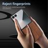 Для Samsung Galaxy Z Flip 7 Чехол Мягкая Кожа PU Защитная Накладка на Заднюю Панель Чехол для Телефона Для Samsung Z Flip 7 FE 6 5 4 3 Корпус