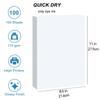 100 Sheets A4 Printable Single Side Photo Paper for Inkjet Printer, Bright Color, Suitable for Photography, Family, Festivals