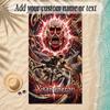 Beach TowelAttack on Titan Custom Name Text Personalized Soft Towel for Beach Pool Indoor Home Decor Gift
