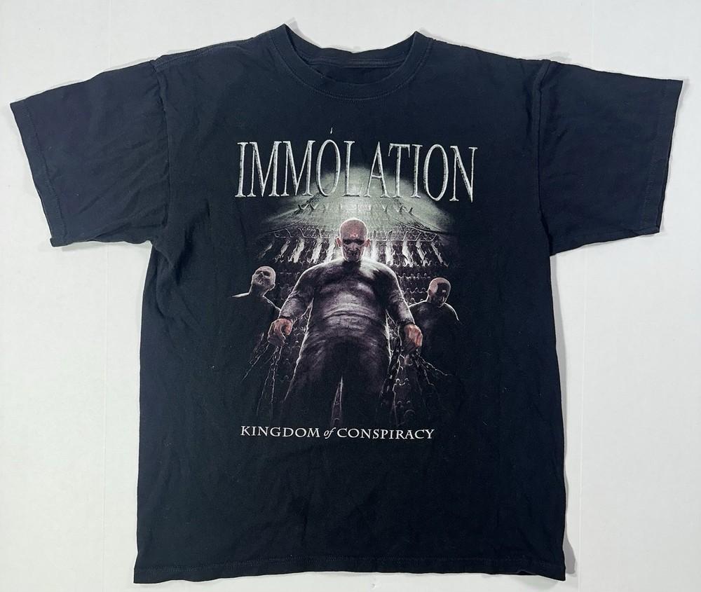Футболка Immolation Band Kingdom of Conspiracy от S до 5XL NE423 Унисекс