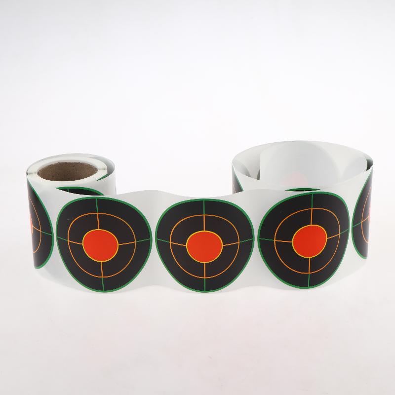Self Adhesive Splash Shooting Target Paper Square Shape for Portable Outdoor Hunting Training Practice