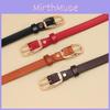 Cowhide Leather Elegant Ladies Fashion Belt With Alloy Pin Closure Work For