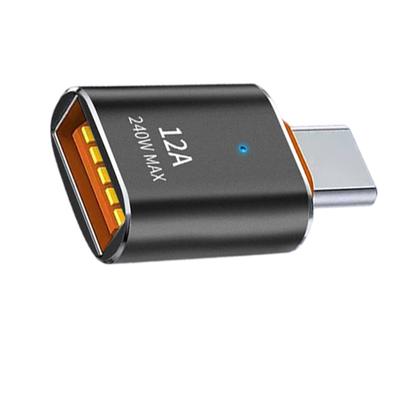 Адаптер Type C - USB 2.0 Папа Мама OTG Разъемы для Быстрой Передачи Данных Зарядки до 480 Мбит/с для Нескольких Устройств