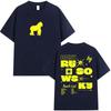 Rapper Rusowsky Daisy Tour 2025 Fans T Shirt Men Women Vintage Fashion Clothing Tshirts Summer Casual Oversized Cotton Tshirt