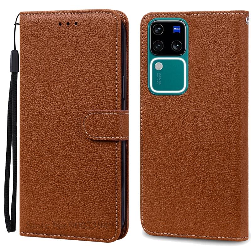 Для Vivo V30 чехол кожаный кошелек раскладной телефон чехол для V30 Pro чехол для Vivo V30 Pro 5G чехол Coque Fundas VivoV30 V 30 телефон чехол