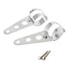 43mm-50mm Fork Chrome Headlight Mount Bracket Motorcycle Headlamp Holder Adapter